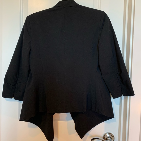 Kenneth Cole Reaction Shawl Collar Blazer Black - Picture 2 of 5